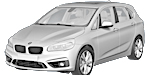 BMW F45 P0A62 Fault Code